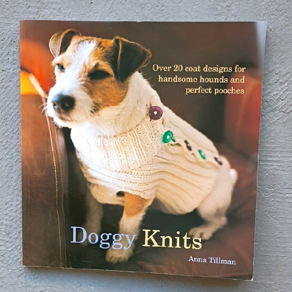 Doggy Kniting Book Sweaters and Cute Warm Knits